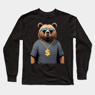 DOLLAR BEAR/MONEY LOVER Long Sleeve T-Shirt
